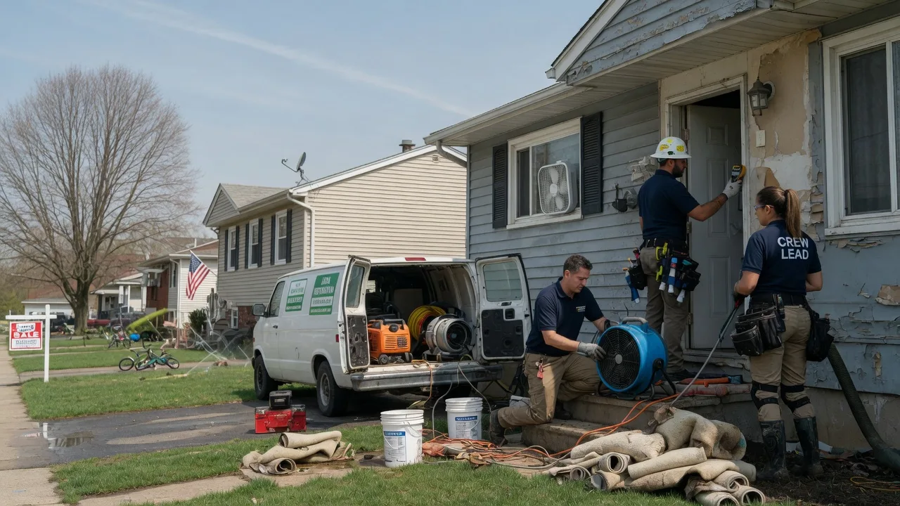 Flood Cleanup in Wilmington, IL near me